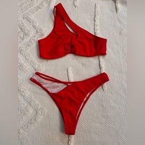 Red bikini